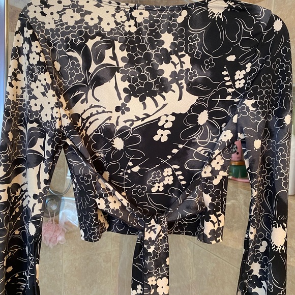 NWOT DRESSY CROP TOP - Picture 3 of 6